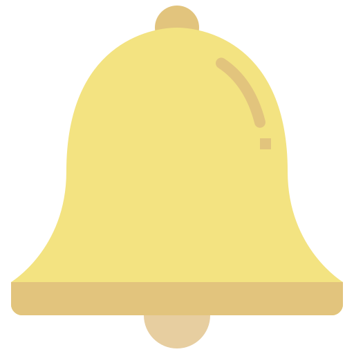 Application, bell, mobile, notification, smartphone, ui, user interface icon